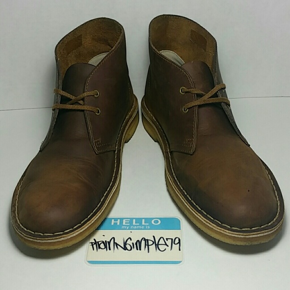 Clarks Other - Clarks Originals Desert Boot Beeswax Leather sz 10